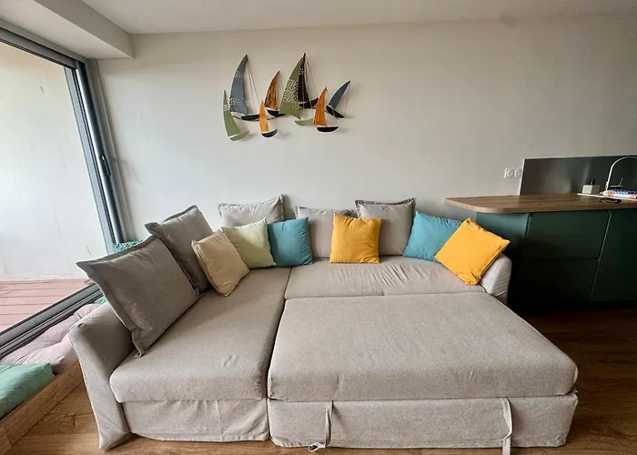 Zen Marina, T3 Face Pour 6 Pers 아파트 *